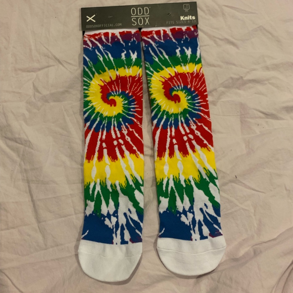 New Odd sox tie dye socks